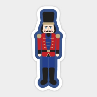 Merry Christmas Nutcracker Sticker